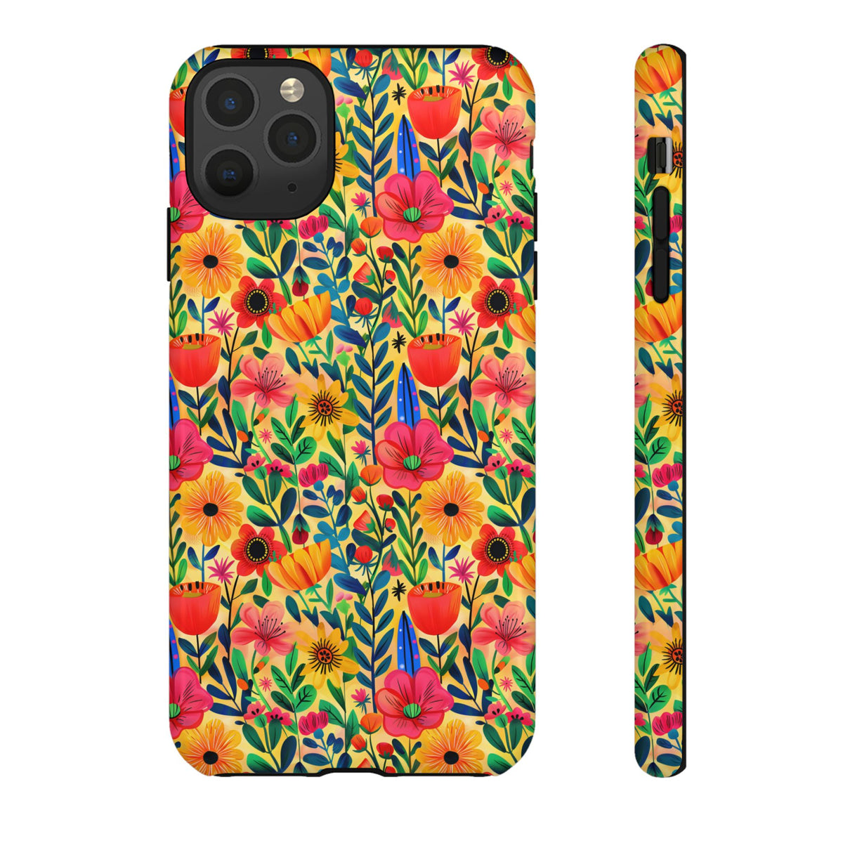 Frida Kahlo's Flower Phone Case – Artistic Elegance for Your Phone 7