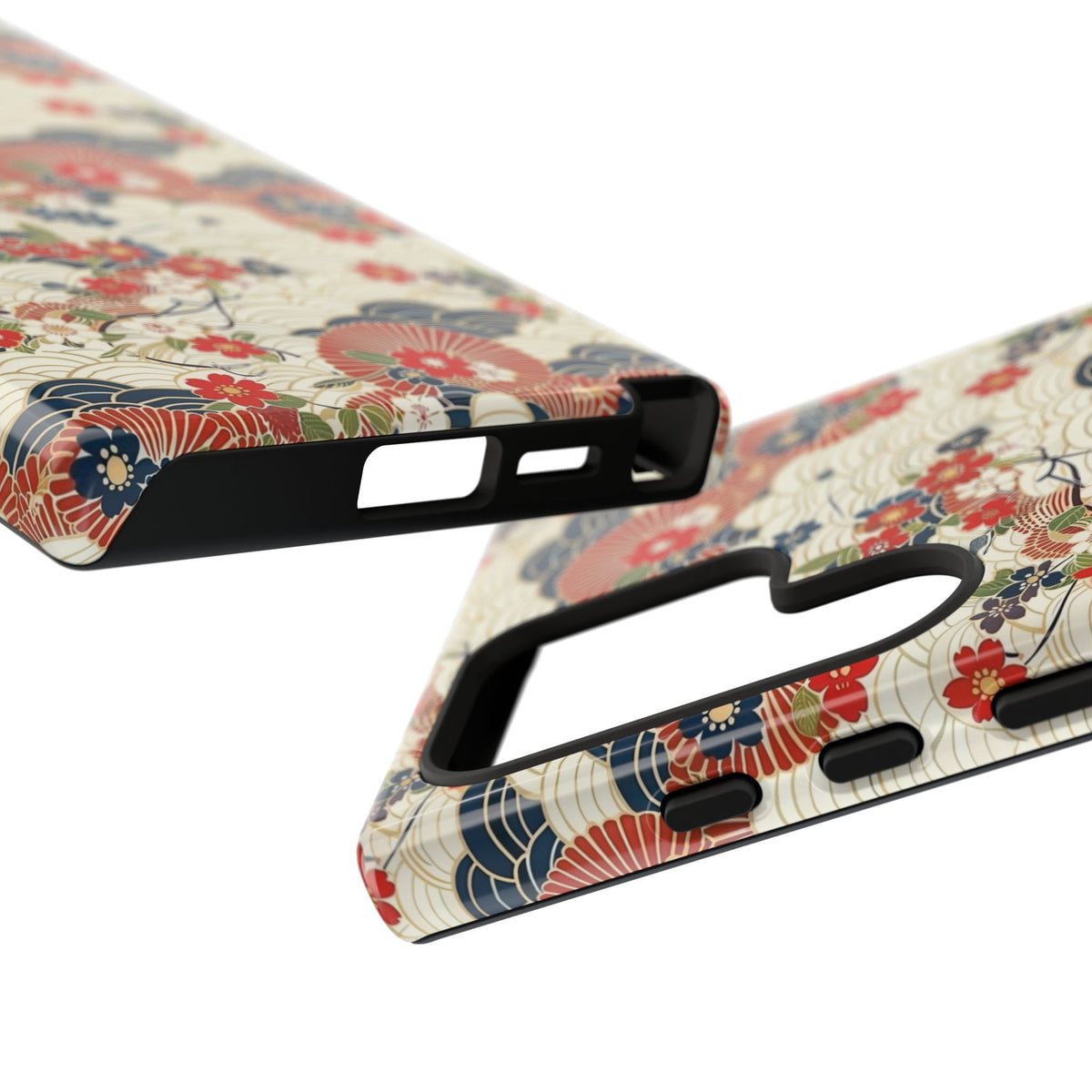 Japanese Pattern Phone Case – Elegant & Timeless Design for Your Phone 124