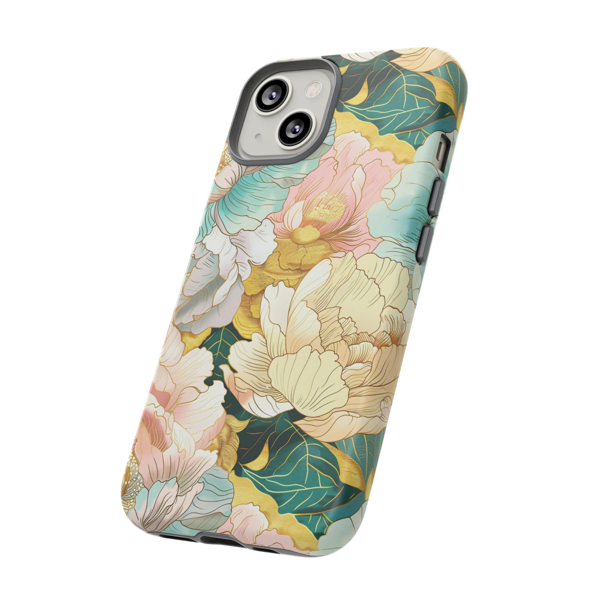 Japanese Blossom Asian Floral Design Phone Case – Elegant Floral Phone Cover