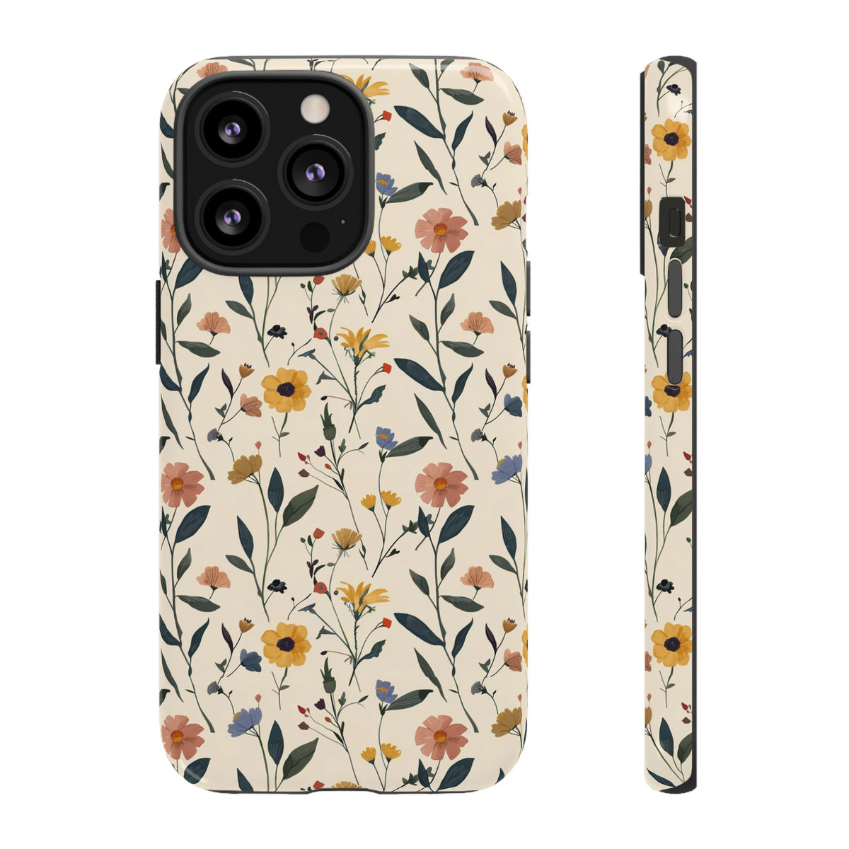 Flower-Themed Phone Case – Elegant Protection with a Floral Twist 2