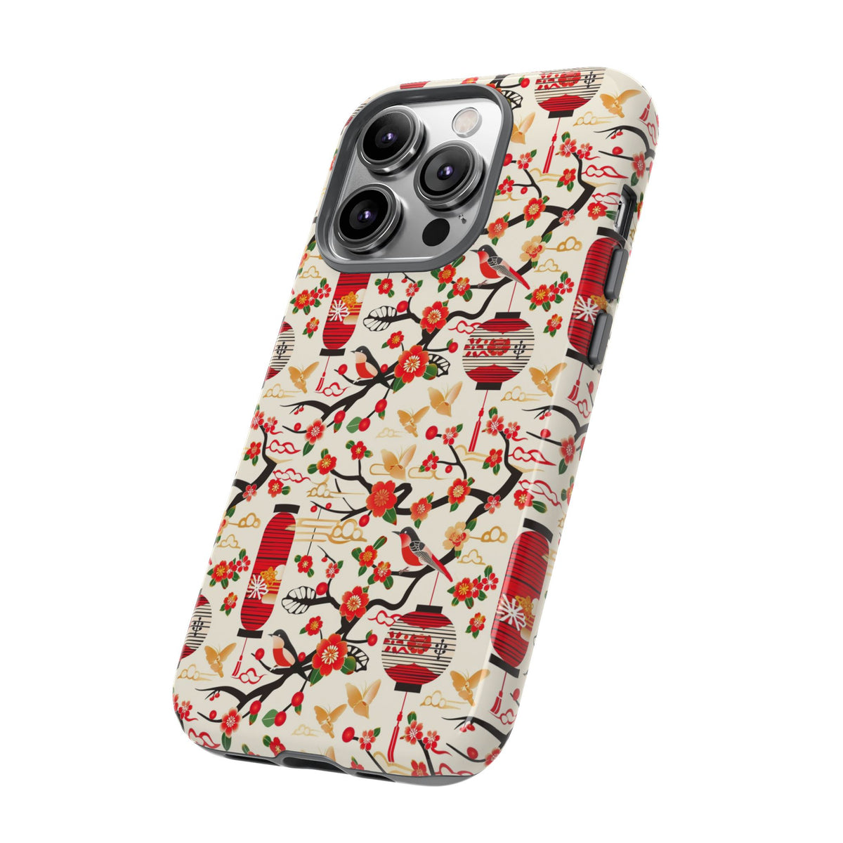 Japanese Pattern Phone Case – Elegant & Timeless Design for Your Phone 116