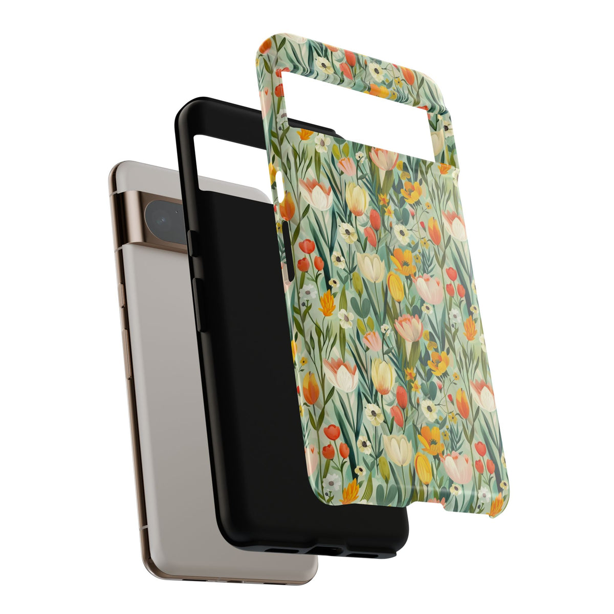 Spring Pattern Phone Case – Fresh & Vibrant Design for Your Phone 396