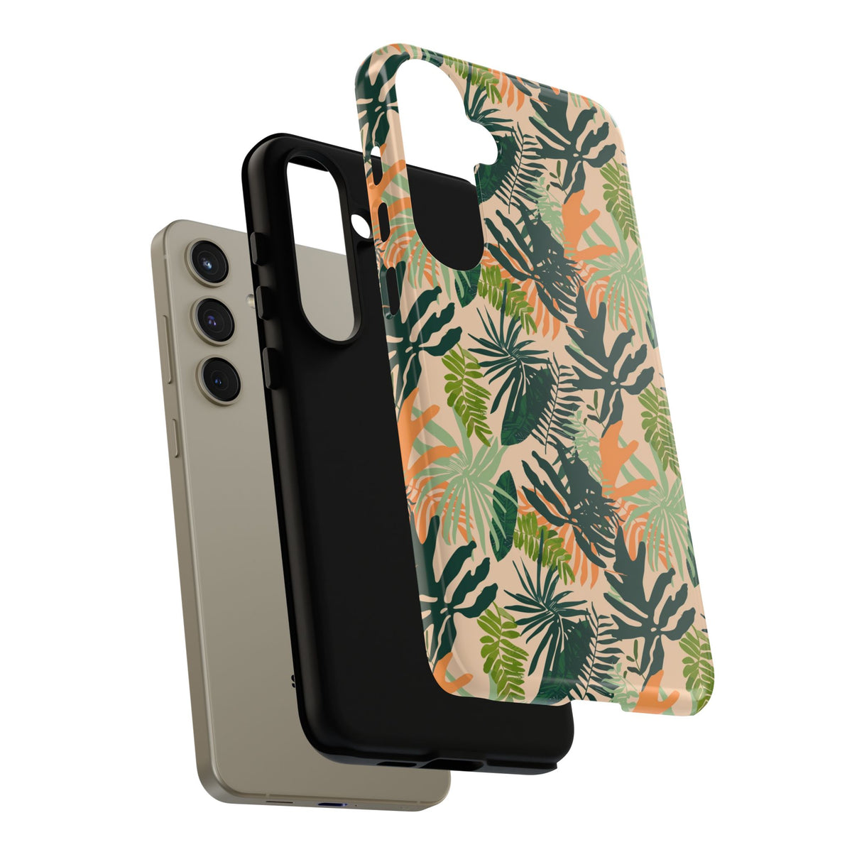 Jungle Pattern Phone Case – Exotic & Lush Design for Your Phone 353