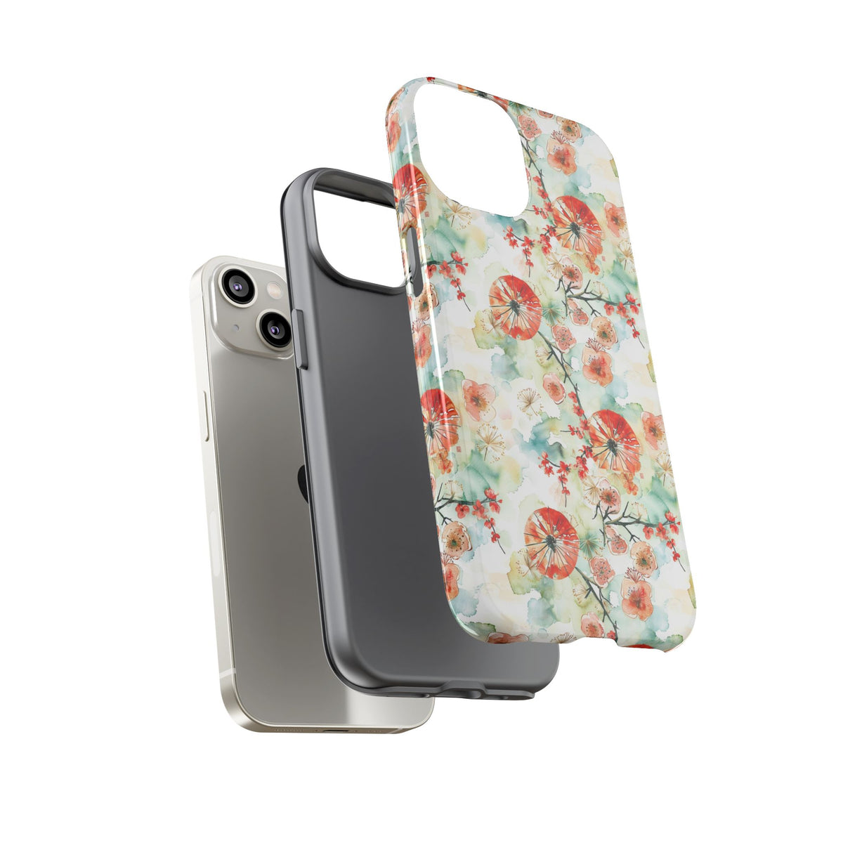 Japanese Pattern Phone Case – Elegant & Timeless Design for Your Phone 042