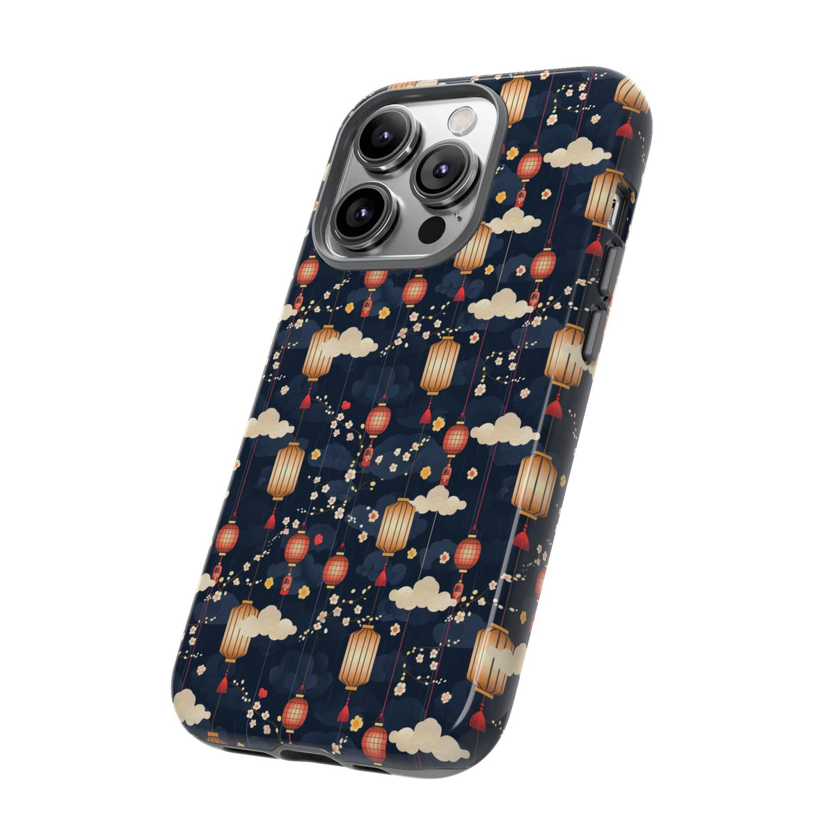 Japanese Pattern Phone Case – Elegant & Timeless Design for Your Phone 470