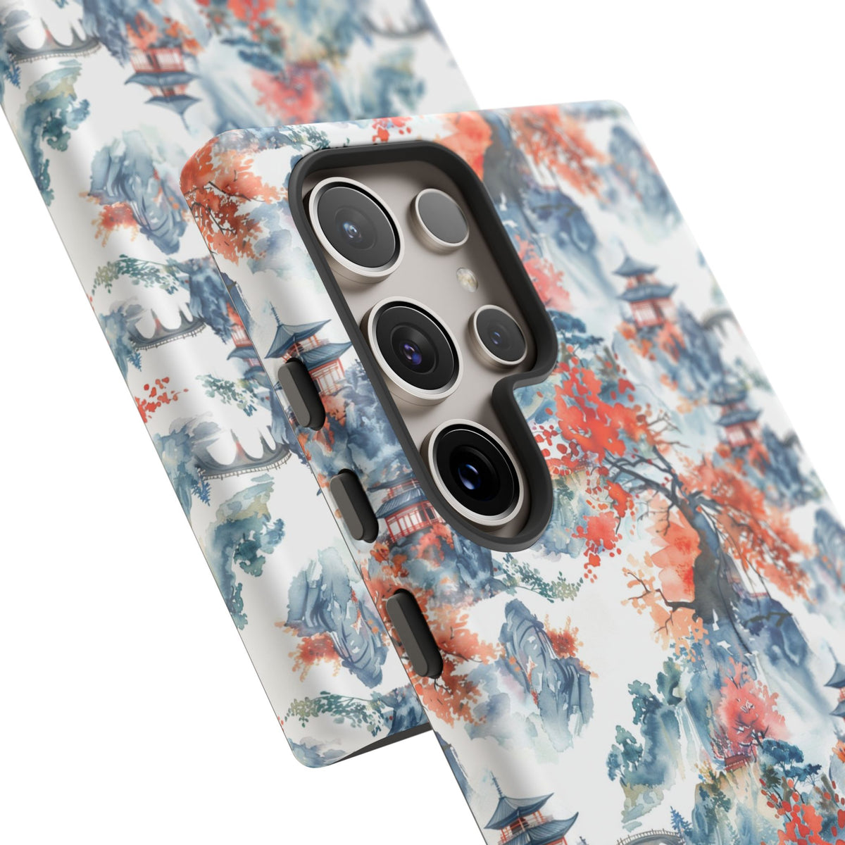 Japanese Pattern Phone Case – Elegant & Timeless Design for Your Phone 043