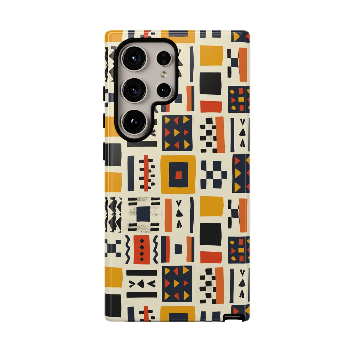 Stylish African Pattern Phone Case – Unique and Vibrant Protection 104