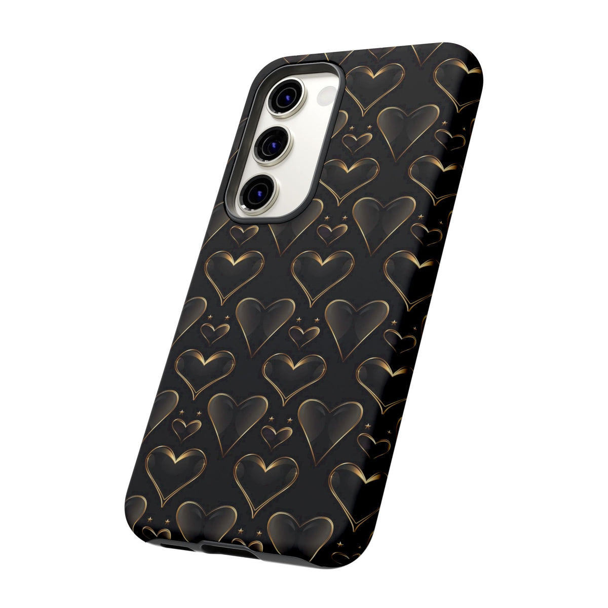 Heart Pattern Phone Case – Stylish & Loving Design for Your Device 362