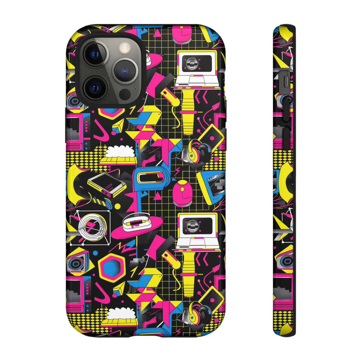 Retro 80s Seamless Phone Case – Vintage Style Meets Modern Protection 149