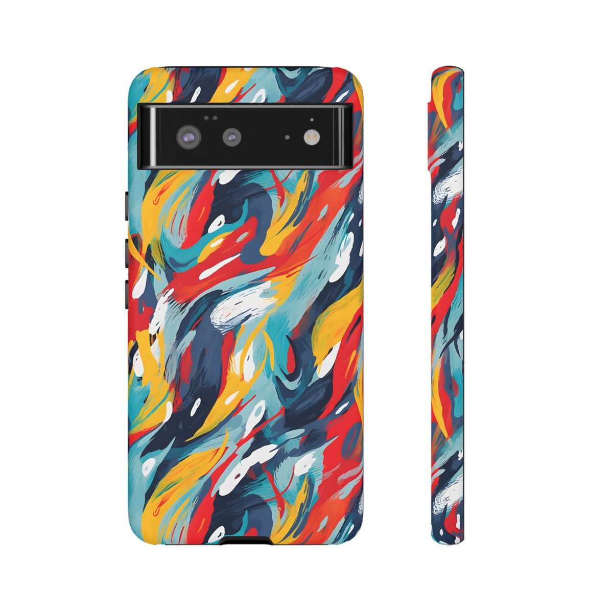 Tough CasesAbstract Painting Design Phone Case – Modern Art-Inspired Phone Cover 8