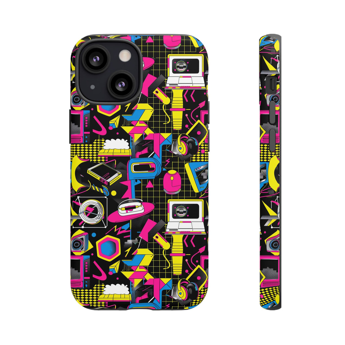 Retro 80s Seamless Phone Case – Vintage Style Meets Modern Protection 149