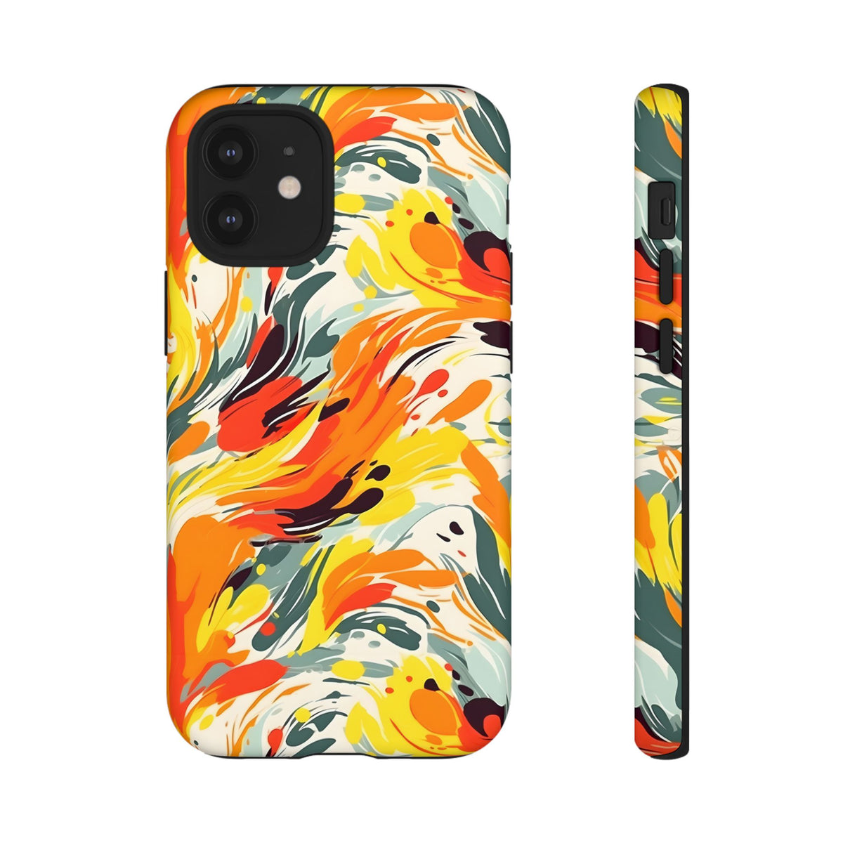 Abstract Painting Design Phone Case – Modern Art-Inspired Phone Cover 5