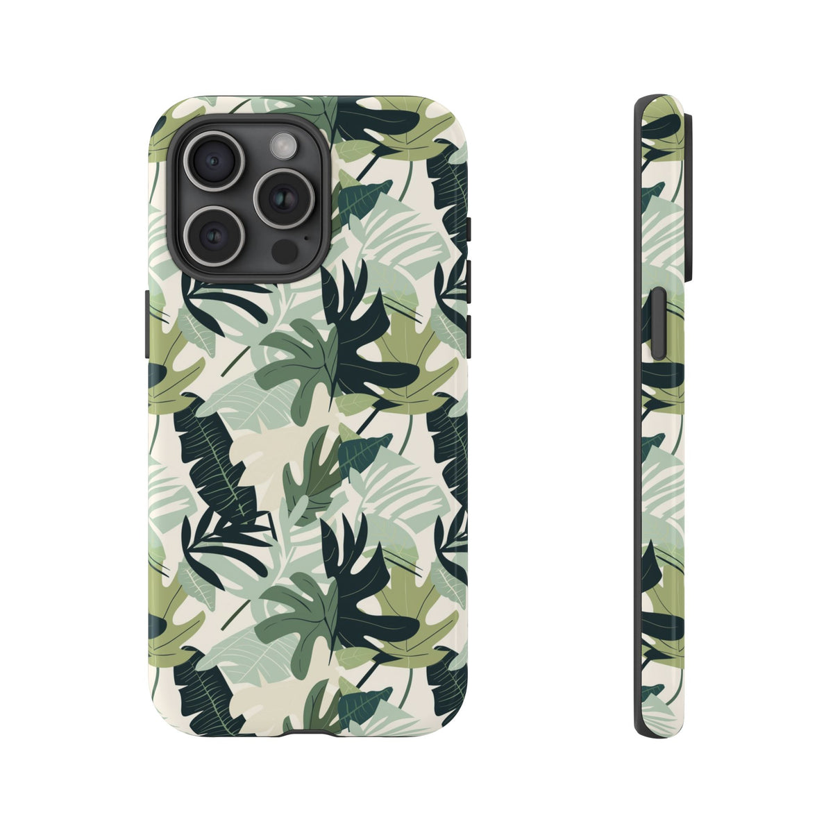 Jungle Pattern Phone Case – Exotic & Lush Design for Your Phone 329