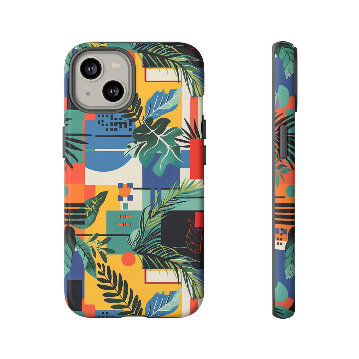 Jungle Collage Phone Case – Vibrant & Durable Nature-Inspired Protection