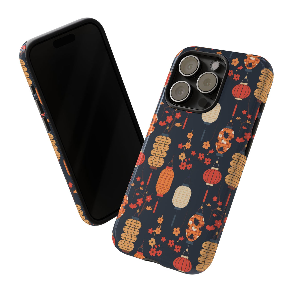 Japanese Pattern Phone Case – Elegant & Timeless Design for Your Phone 027