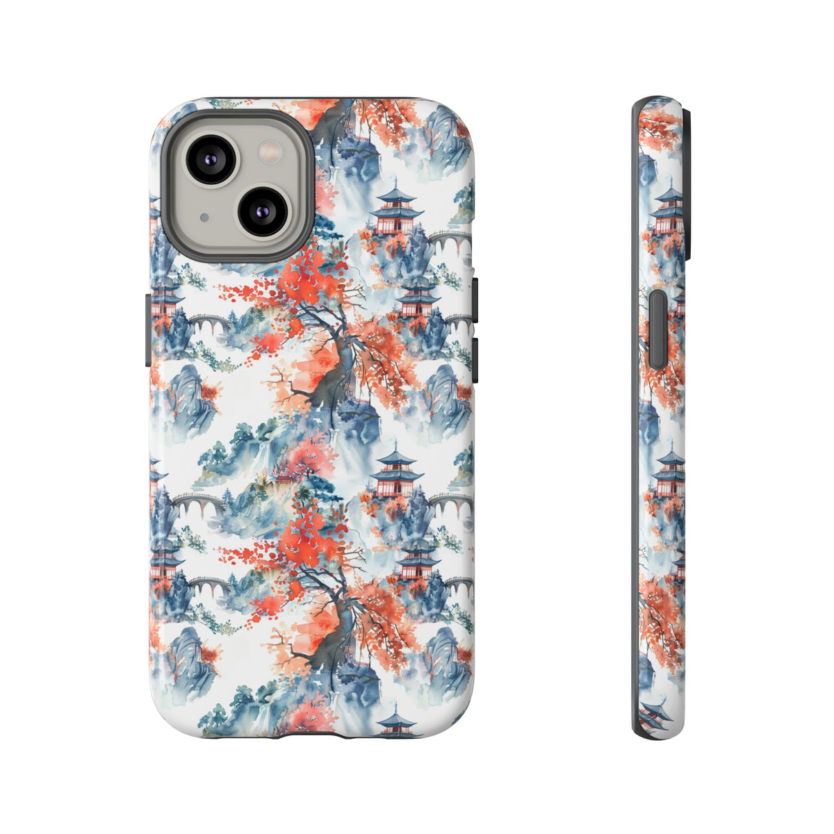Japanese Pattern Phone Case – Elegant & Timeless Design for Your Phone 043