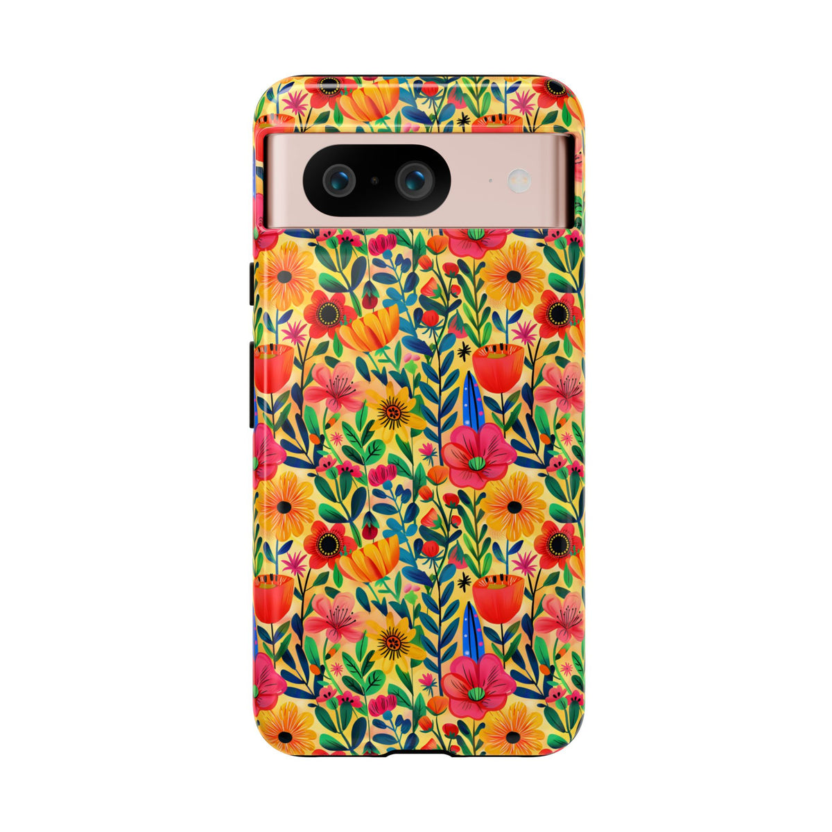 Frida Kahlo's Flower Phone Case – Artistic Elegance for Your Phone 7