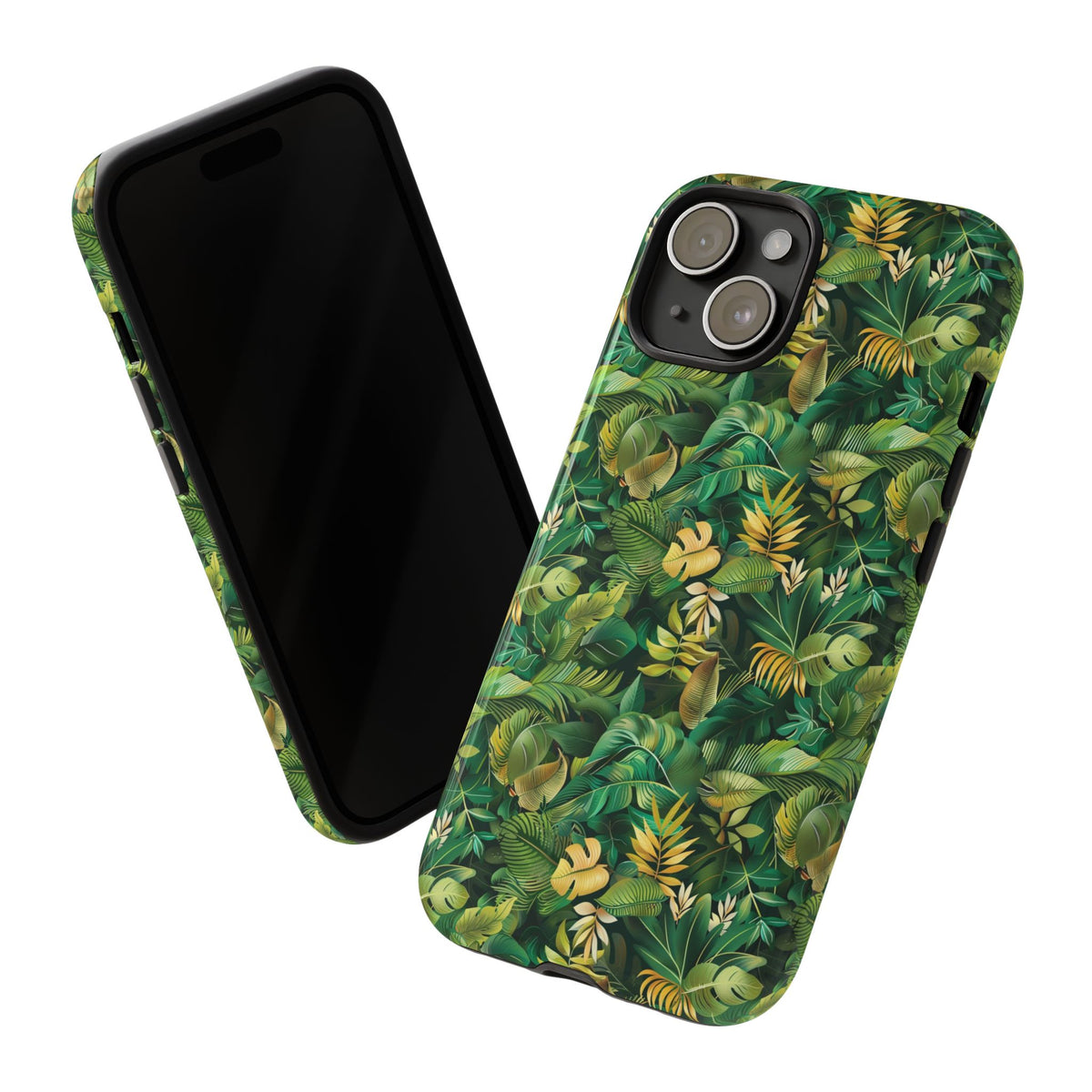 Jungle Pattern Phone Case – Exotic & Lush Design for Your Phone 330