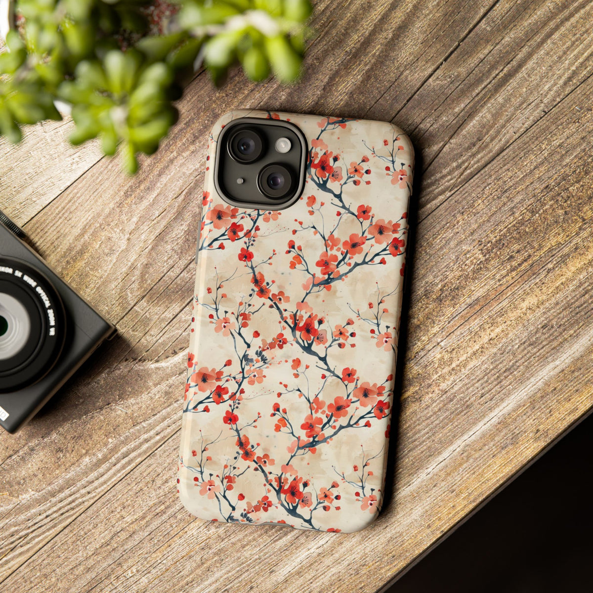 Japanese Pattern Phone Case – Elegant & Timeless Design for Your Phone 476