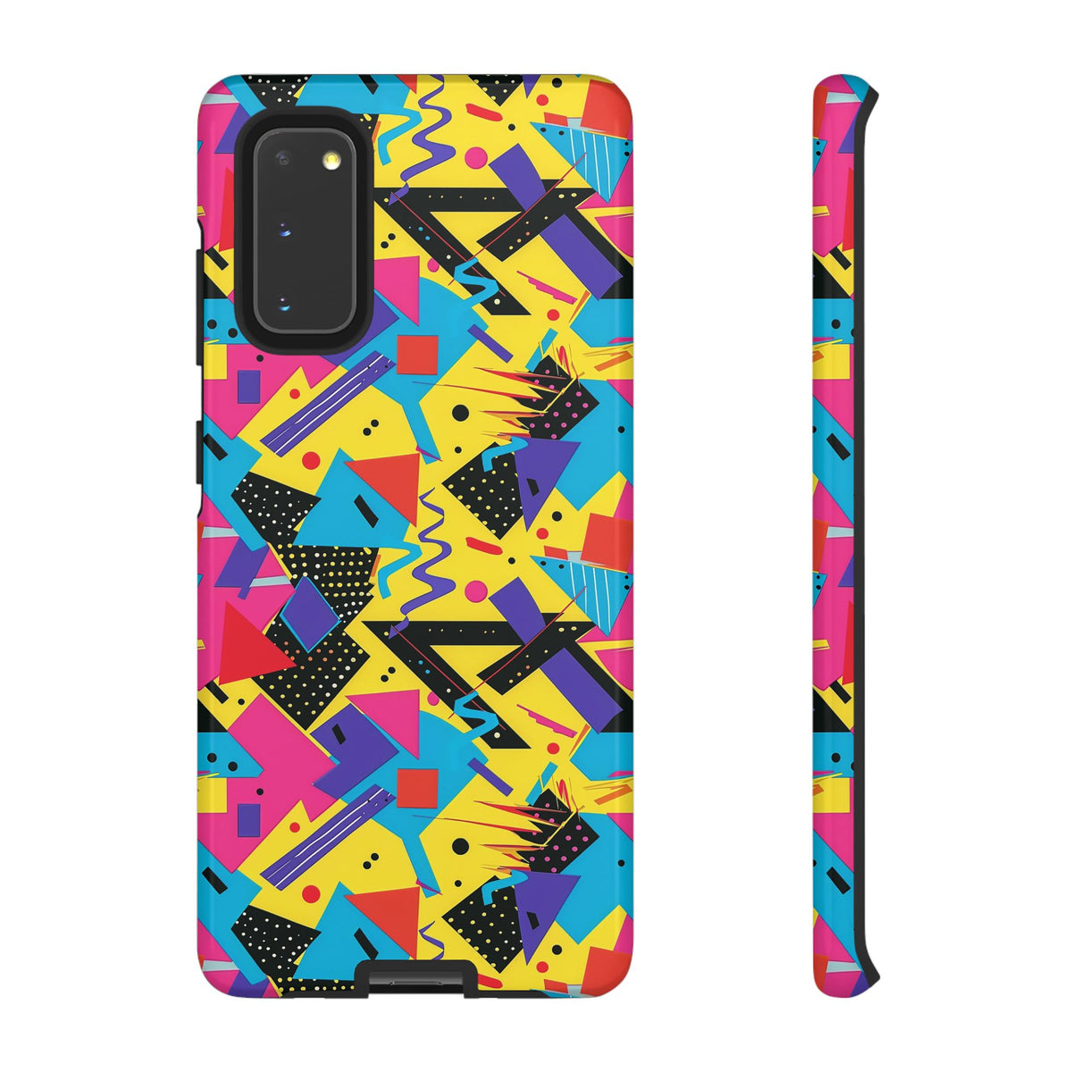 90s Themed Seamless Pattern Phone Case – Embrace Retro Style and Protection 223