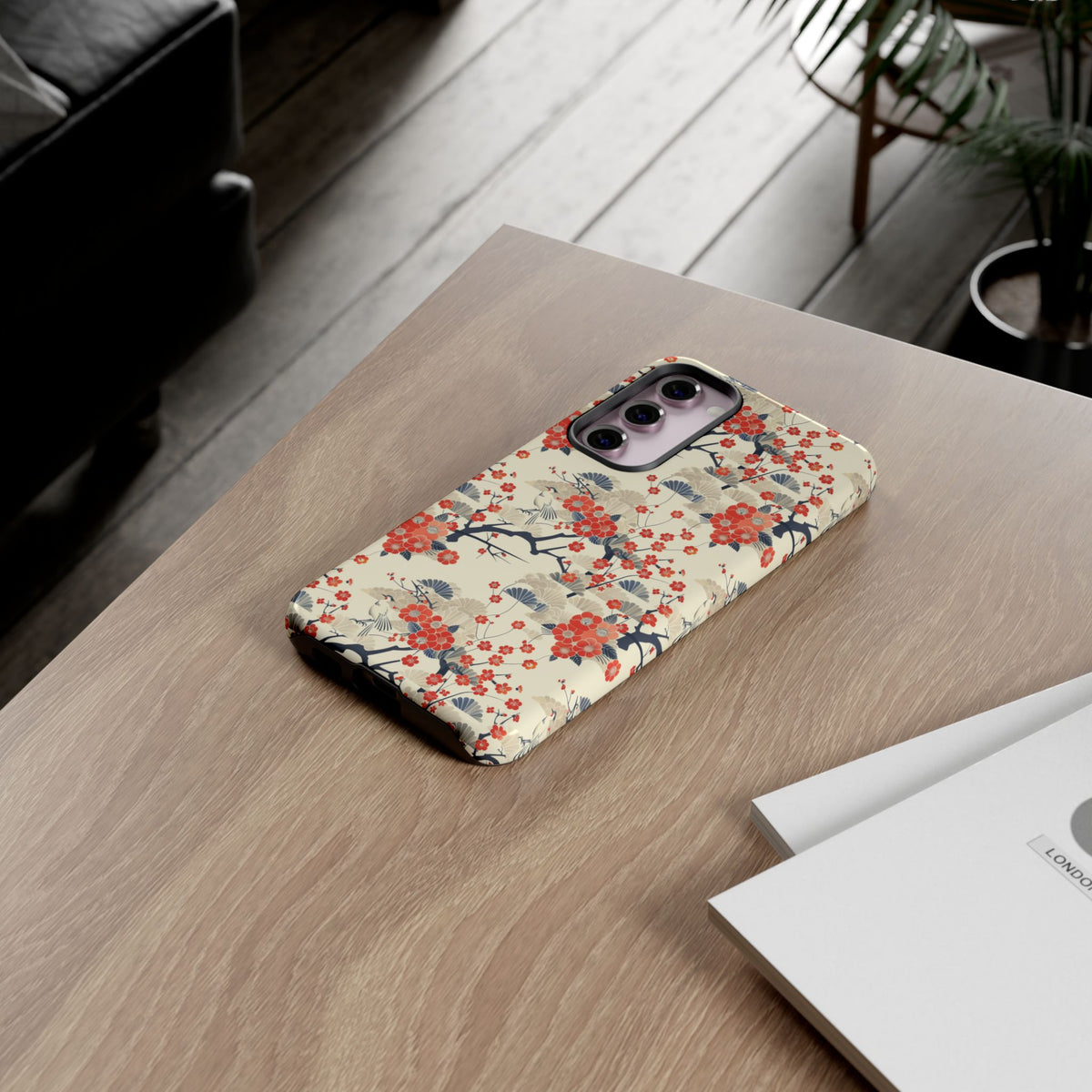 Japanese Pattern Phone Case – Elegant & Timeless Design for Your Phone 031