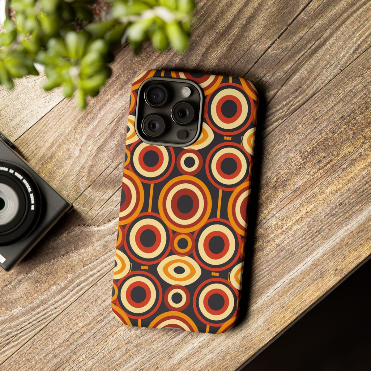 Stylish African Pattern Phone Case – Unique and Vibrant Protection 162