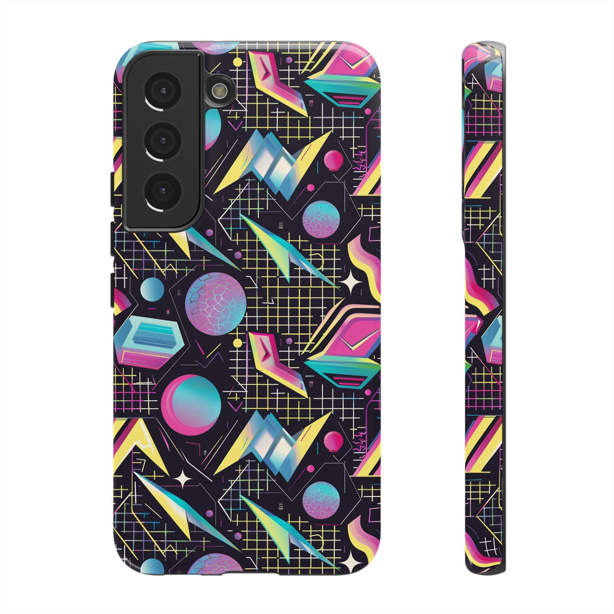 Retro 80s Seamless Phone Case – Vintage Style Meets Modern Protection 086