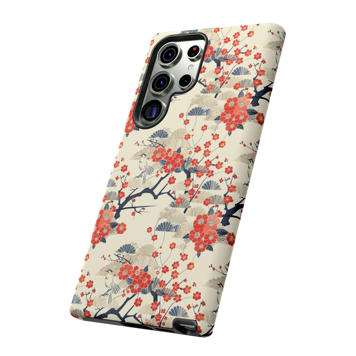 Japanese Pattern Phone Case – Elegant & Timeless Design for Your Phone 031