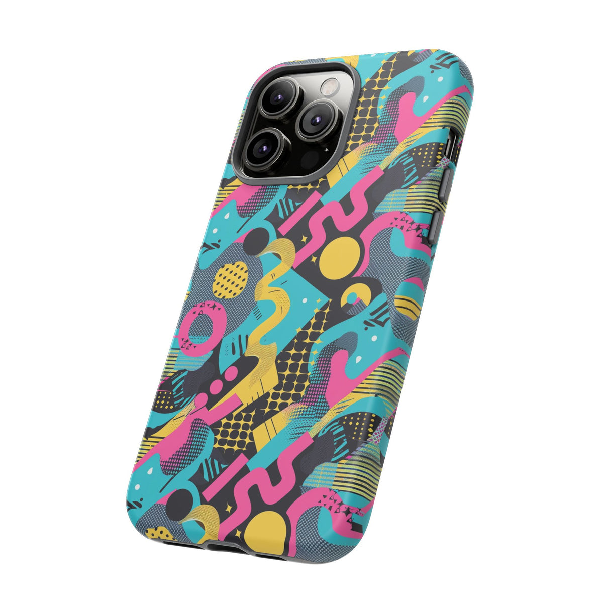 Retro 80s Seamless Phone Case – Vintage Style Meets Modern Protection 138