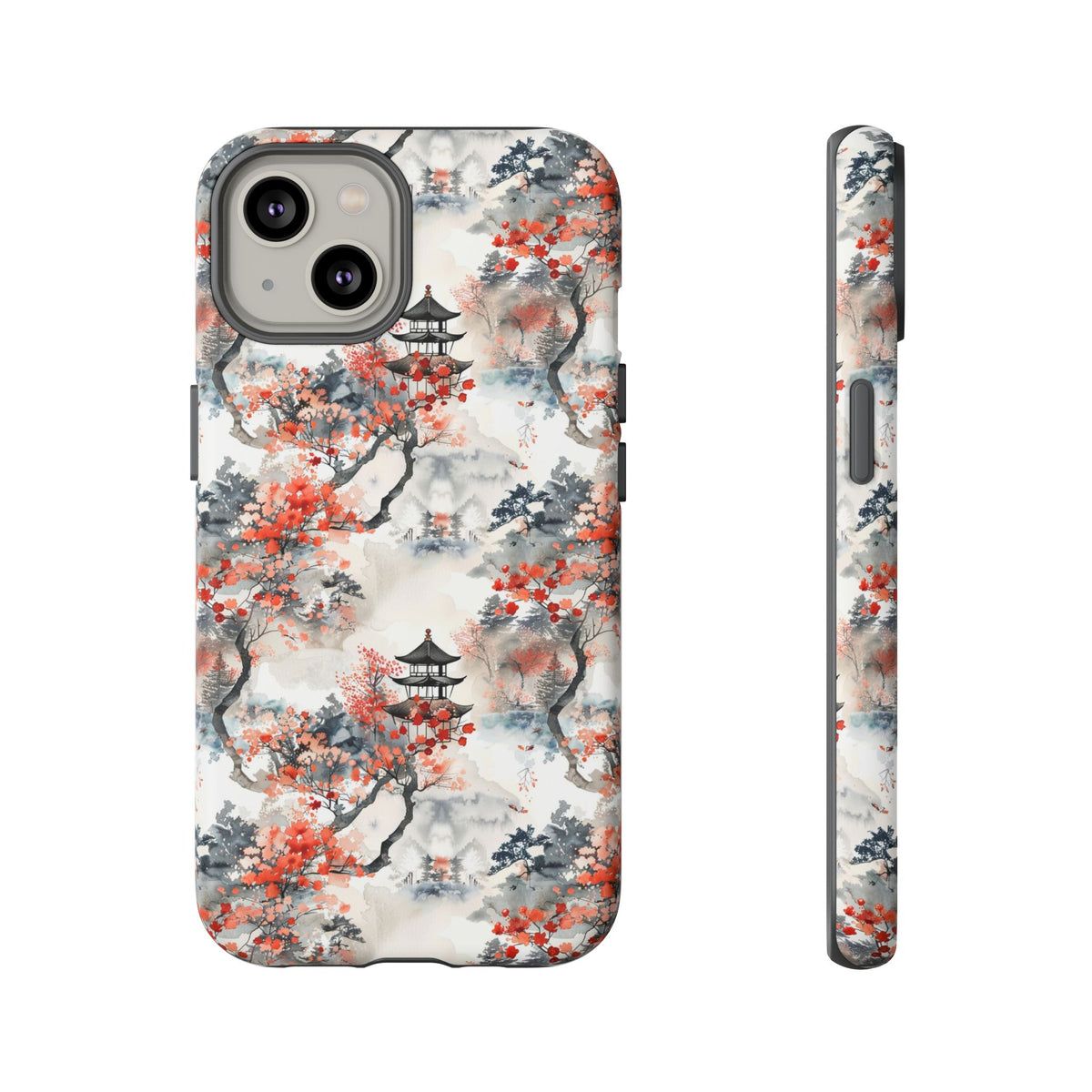 Japanese Pattern Phone Case – Elegant & Timeless Design for Your Phone 096