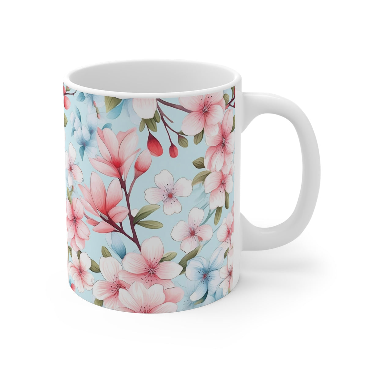 Charming Spring Time Blossom Coffee Mug – Celebrate the Beauty of Spring  (4)