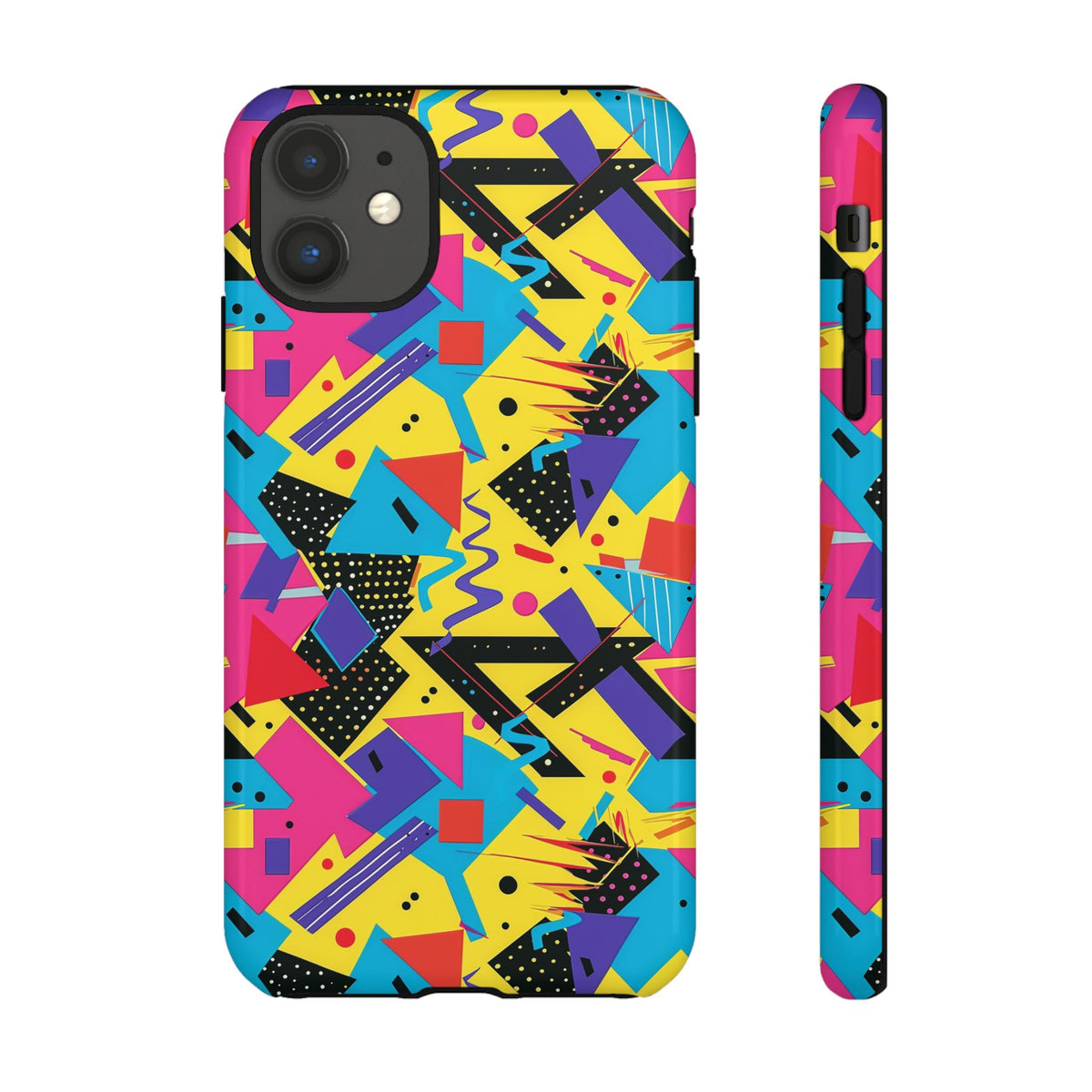 90s Themed Seamless Pattern Phone Case – Embrace Retro Style and Protection 223