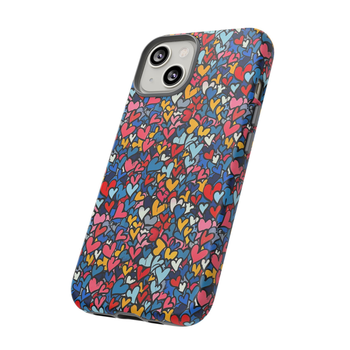 Heart Pattern Phone Case – Stylish & Loving Design for Your Device 820