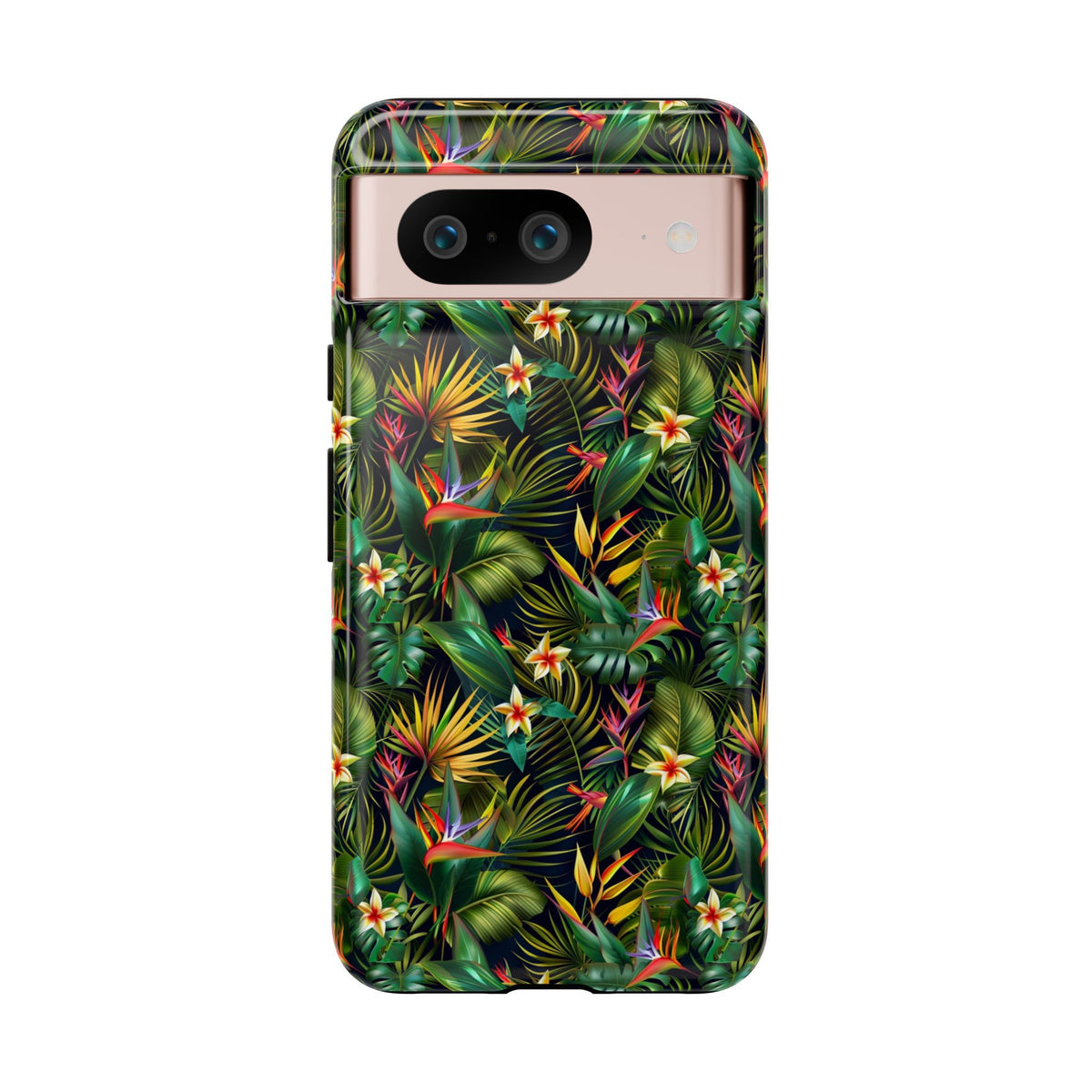 Jungle Pattern Phone Case – Exotic & Lush Design for Your Phone 348