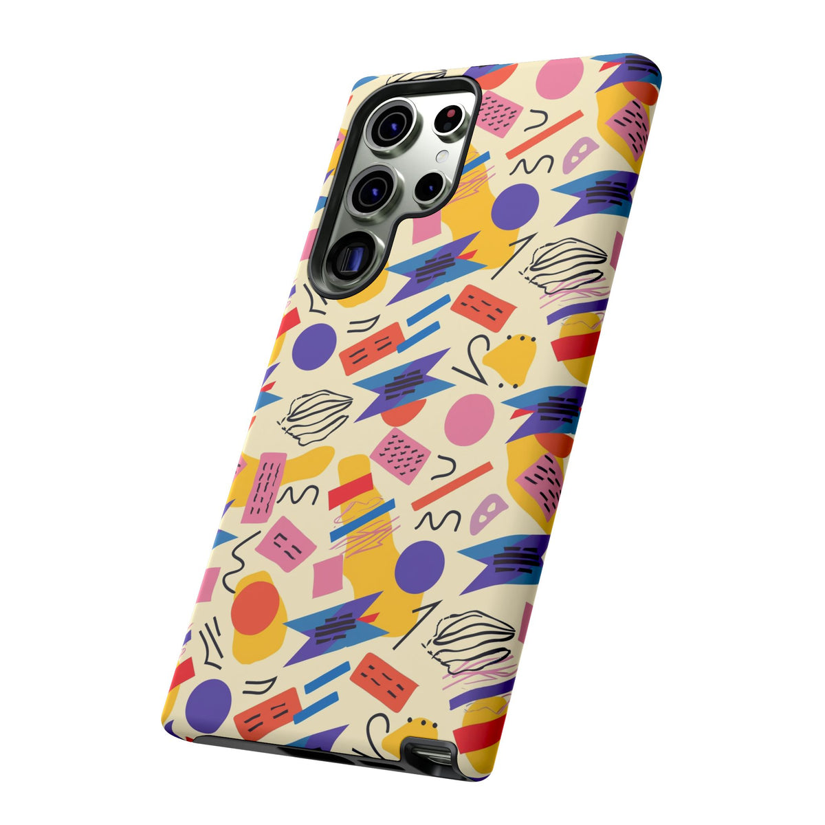 90s Themed Seamless Pattern Phone Case – Embrace Retro Style and Protection 270