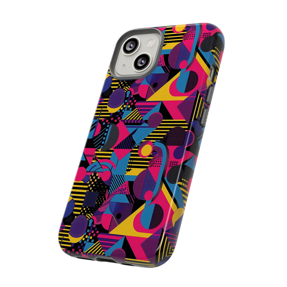 Retro 80s Seamless Phone Case – Vintage Style Meets Modern Protection 085