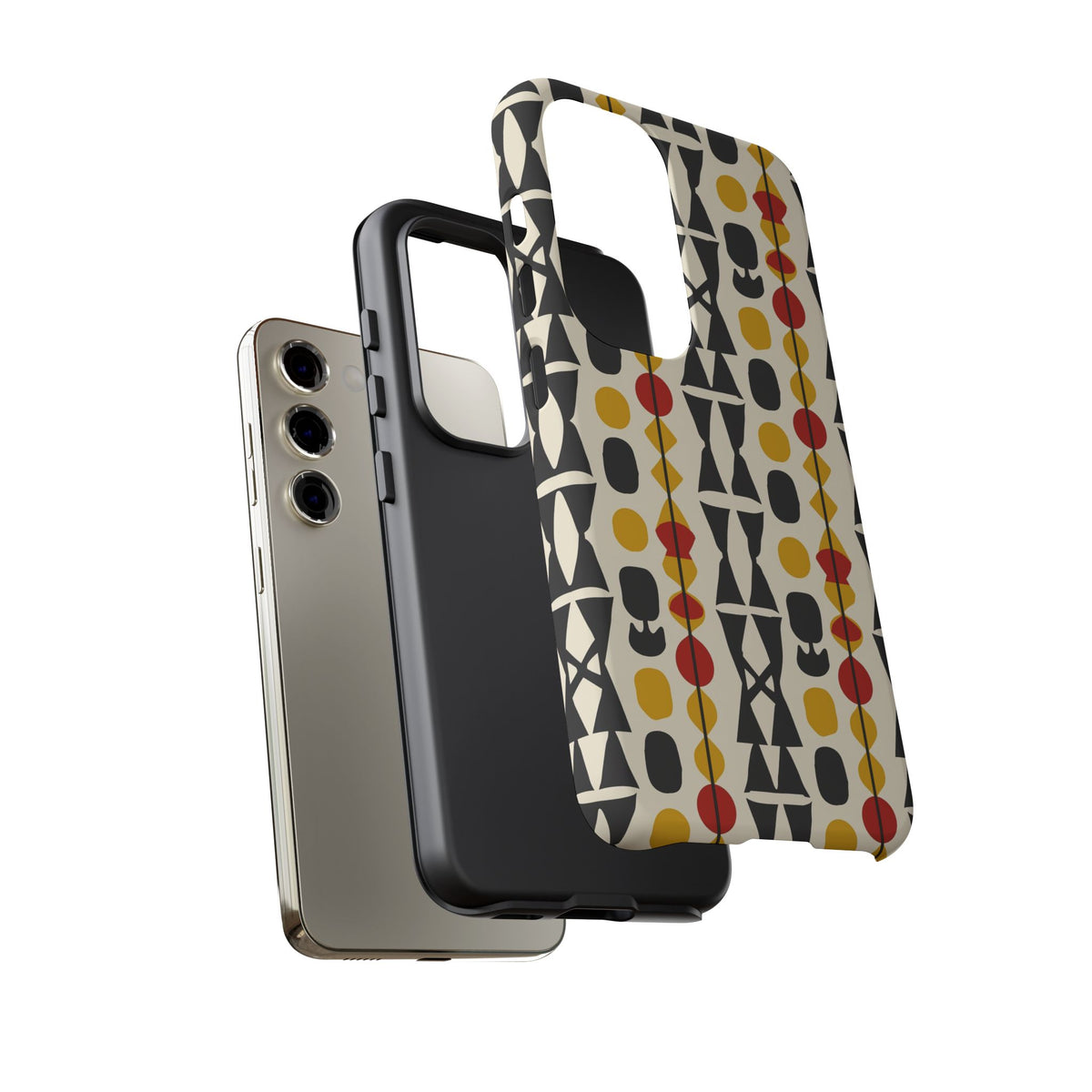 Stylish African Pattern Phone Case – Unique and Vibrant Protection 194