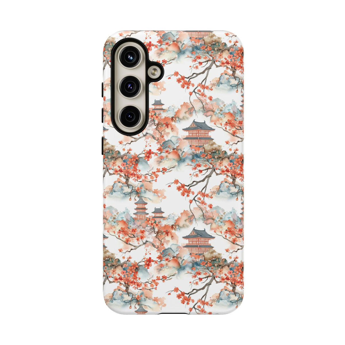 Japanese Pattern Phone Case – Elegant & Timeless Design for Your Phone 019