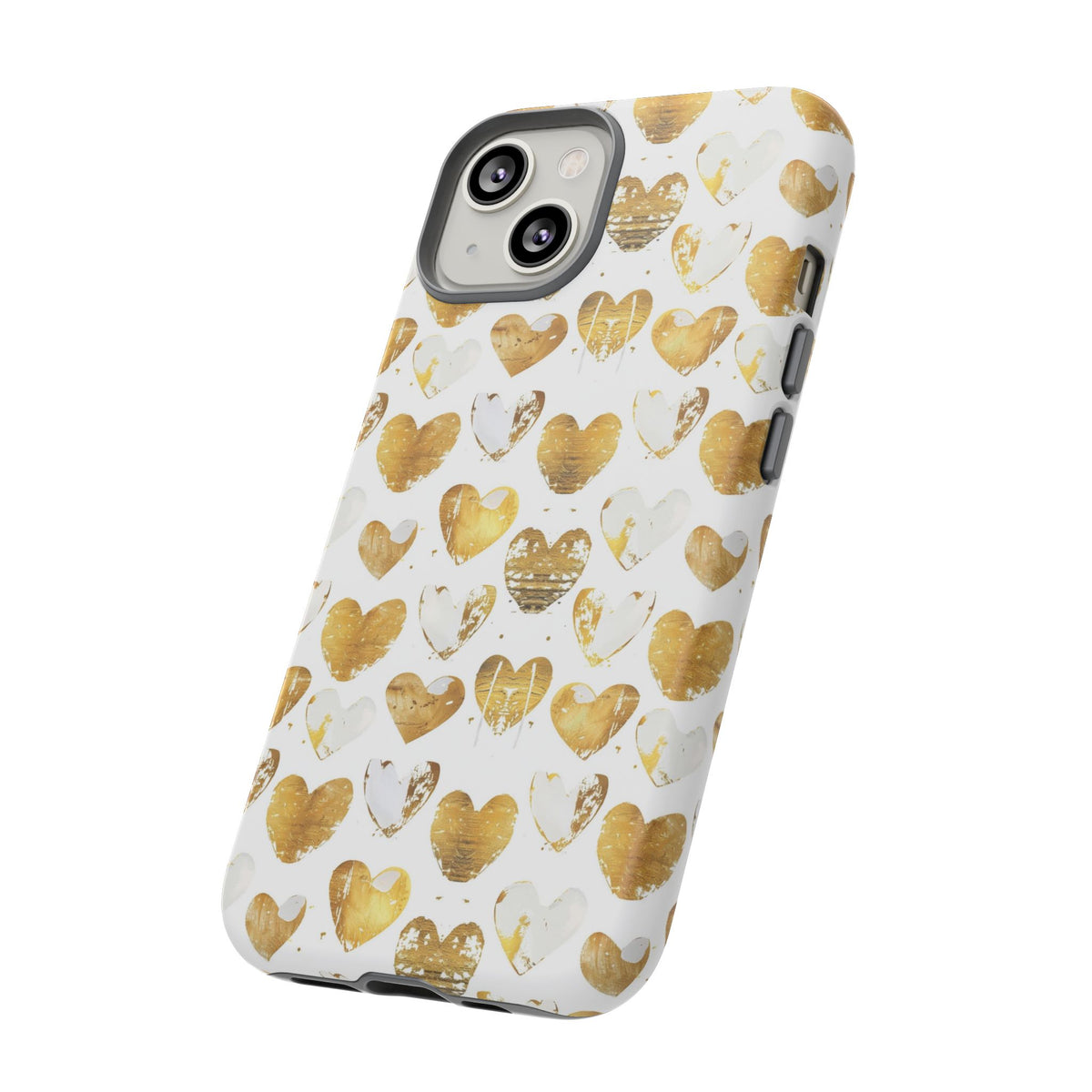 Heart Pattern Phone Case – Stylish & Loving Design for Your Device 369