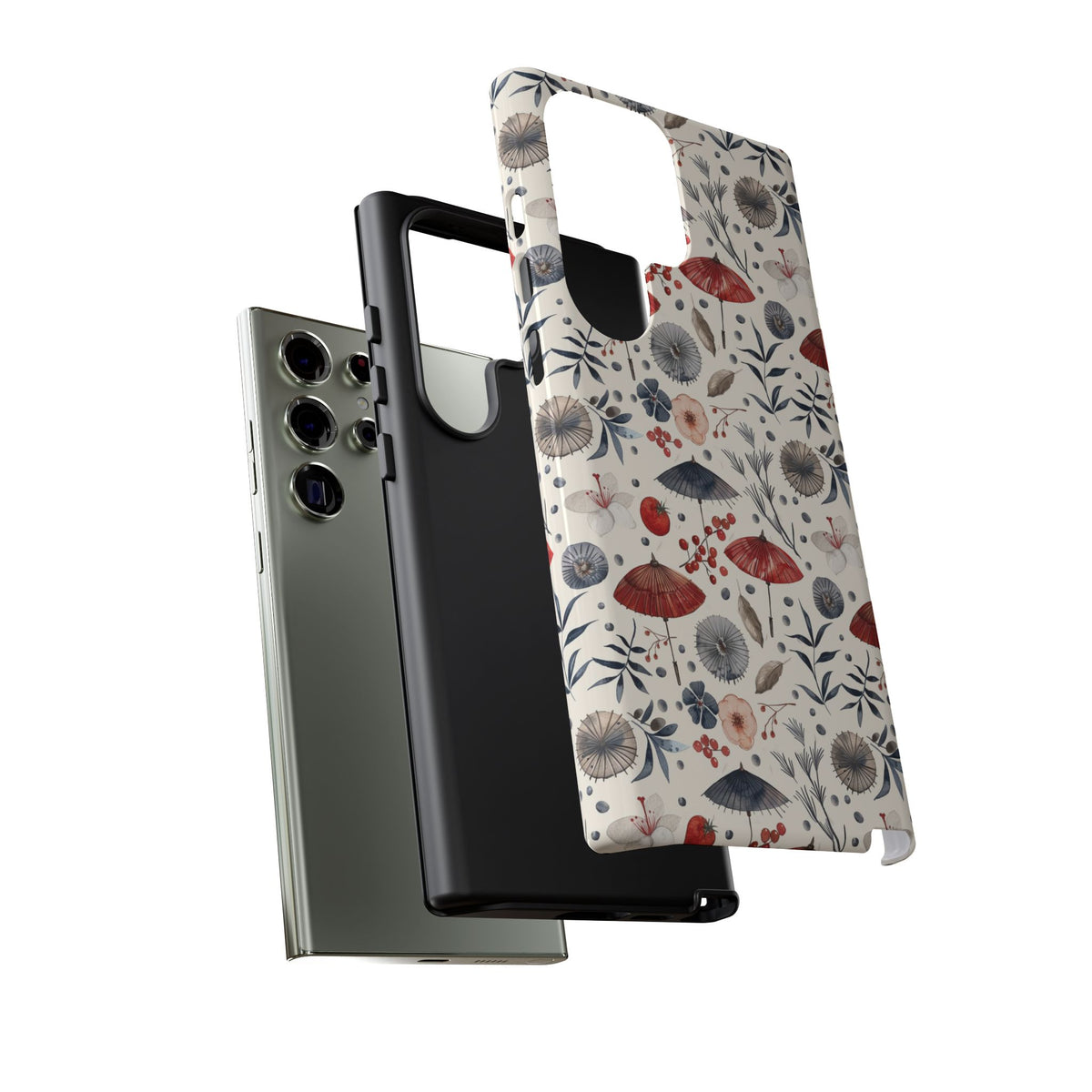 Japanese Pattern Phone Case – Elegant & Timeless Design for Your Phone 137