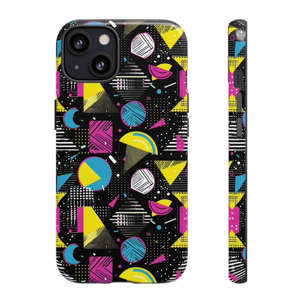 Retro 80s Seamless Phone Case – Vintage Style Meets Modern Protection 206