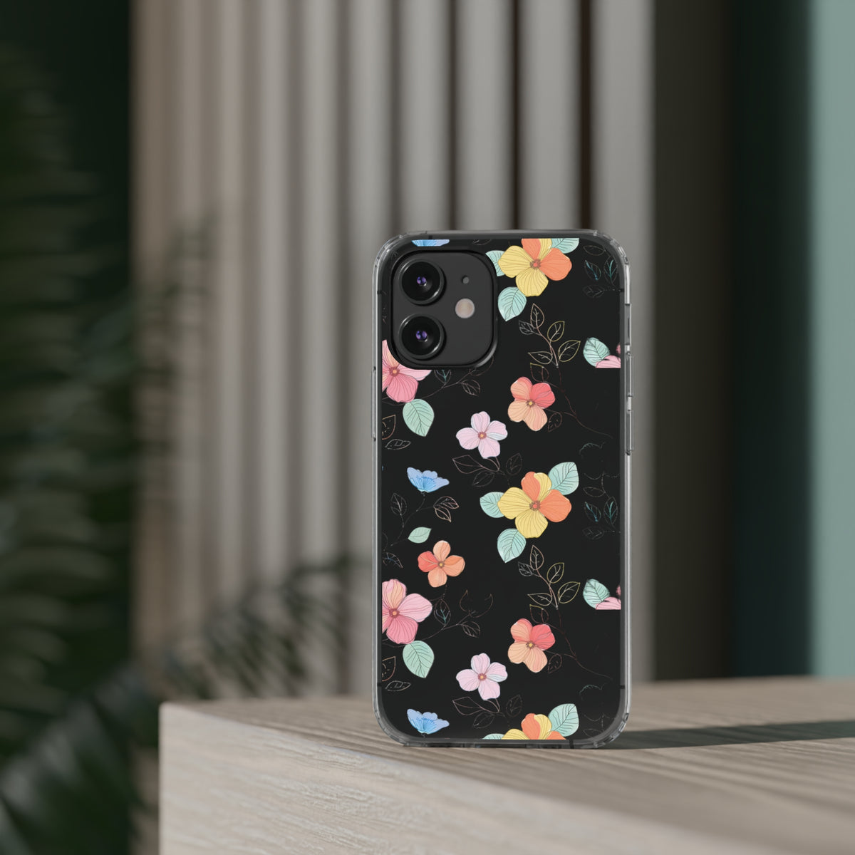 Wild Flowers Garden Stitch Phone Case – Nature-Inspired Floral Design 6