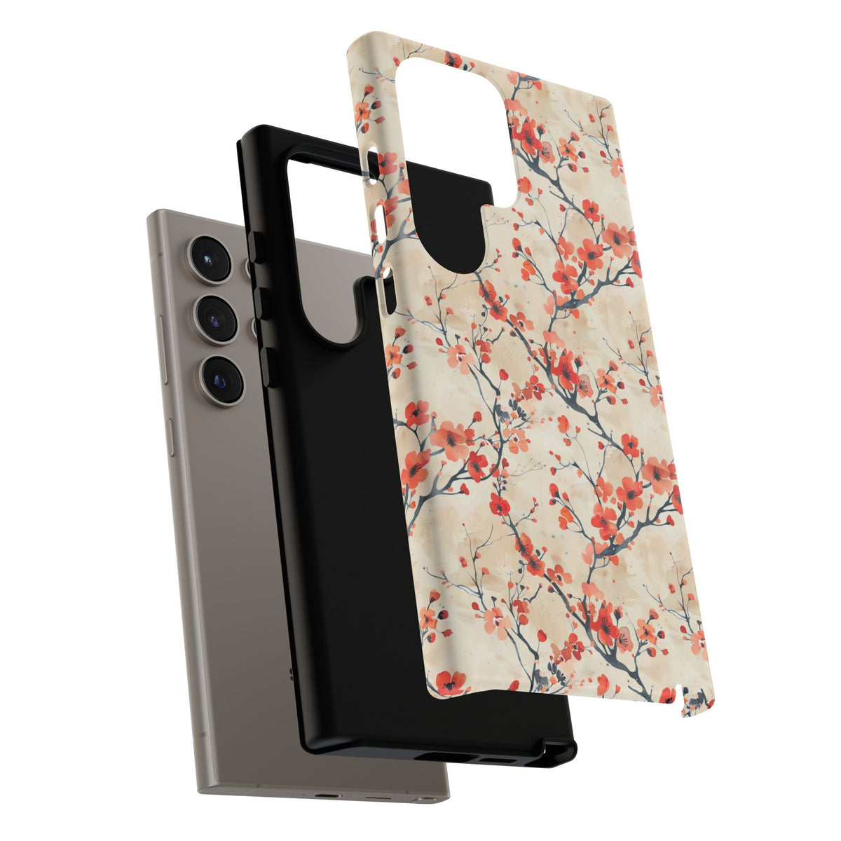 Japanese Pattern Phone Case – Elegant & Timeless Design for Your Phone 476