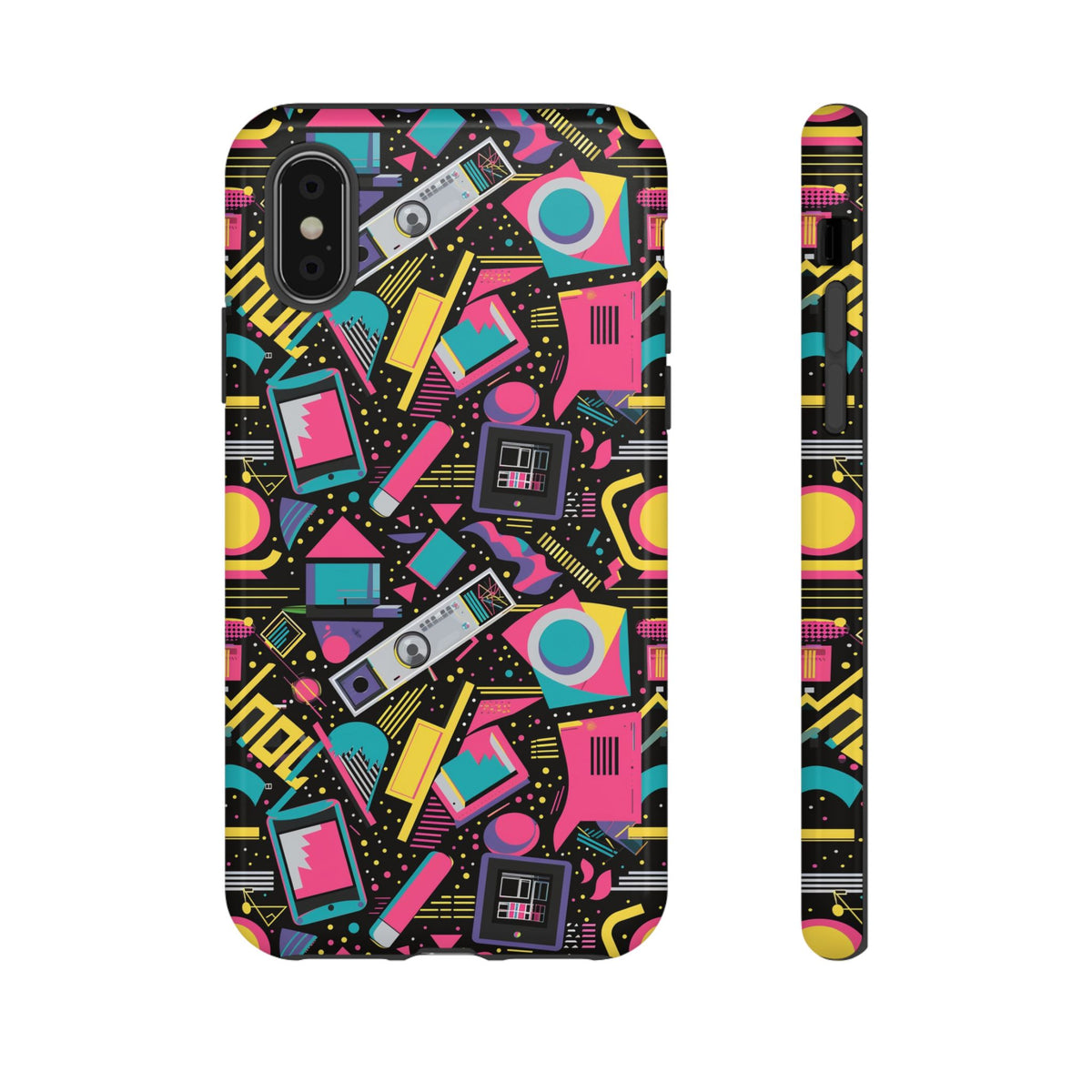 Retro 80s Seamless Phone Case – Vintage Style Meets Modern Protection 192