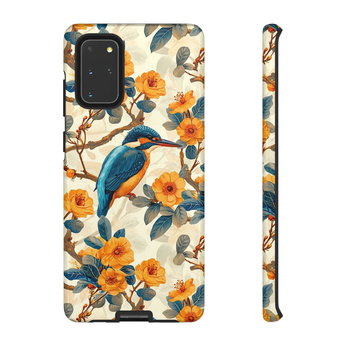 Birds Seamless Pattern Phone Case – Elegant and Timeless Avian Design