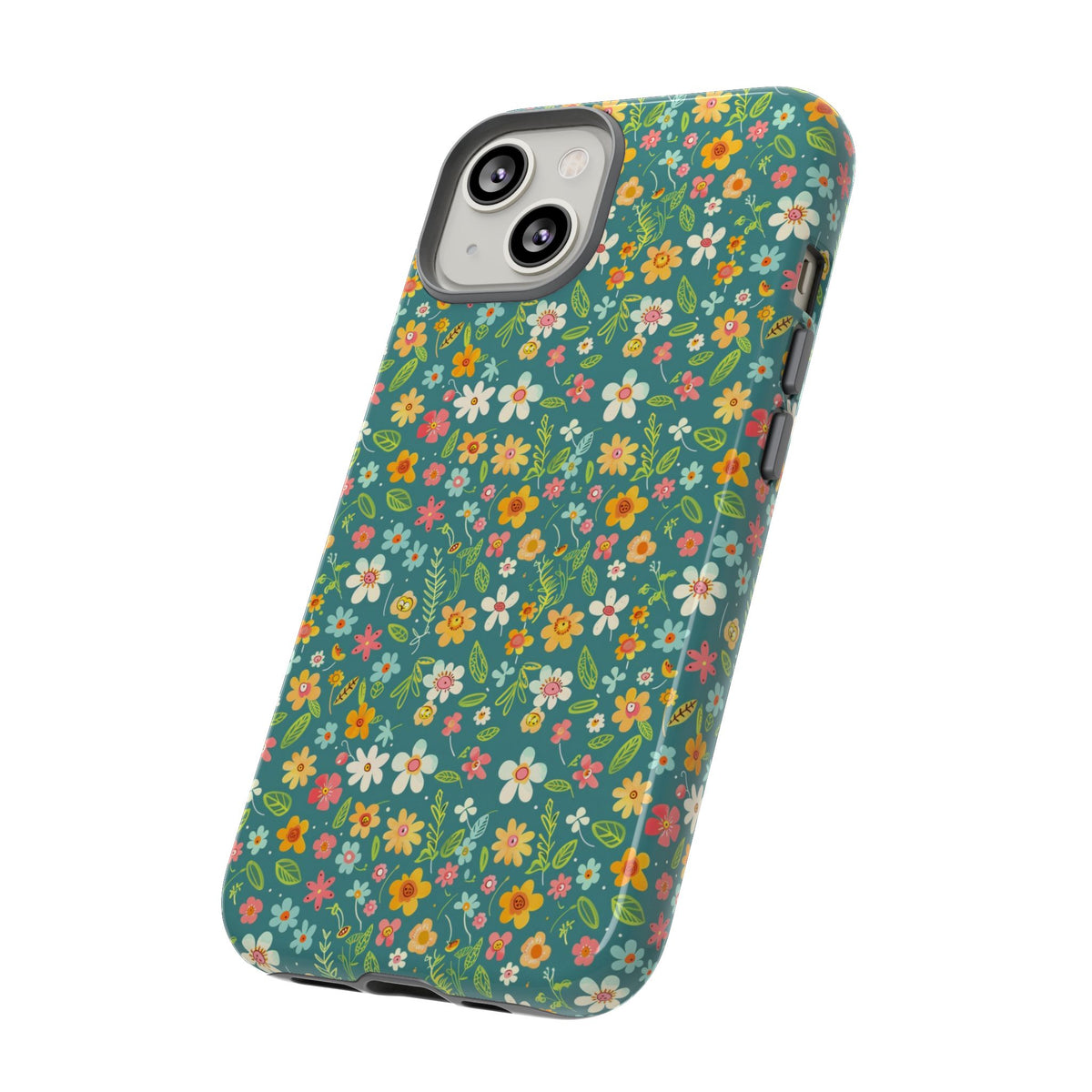 Spring Pattern Phone Case – Fresh & Vibrant Design for Your Phone 416