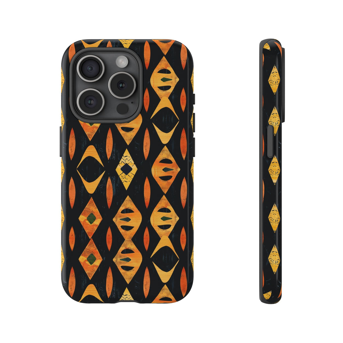 Stylish African Pattern Phone Case – Unique and Vibrant Protection 154