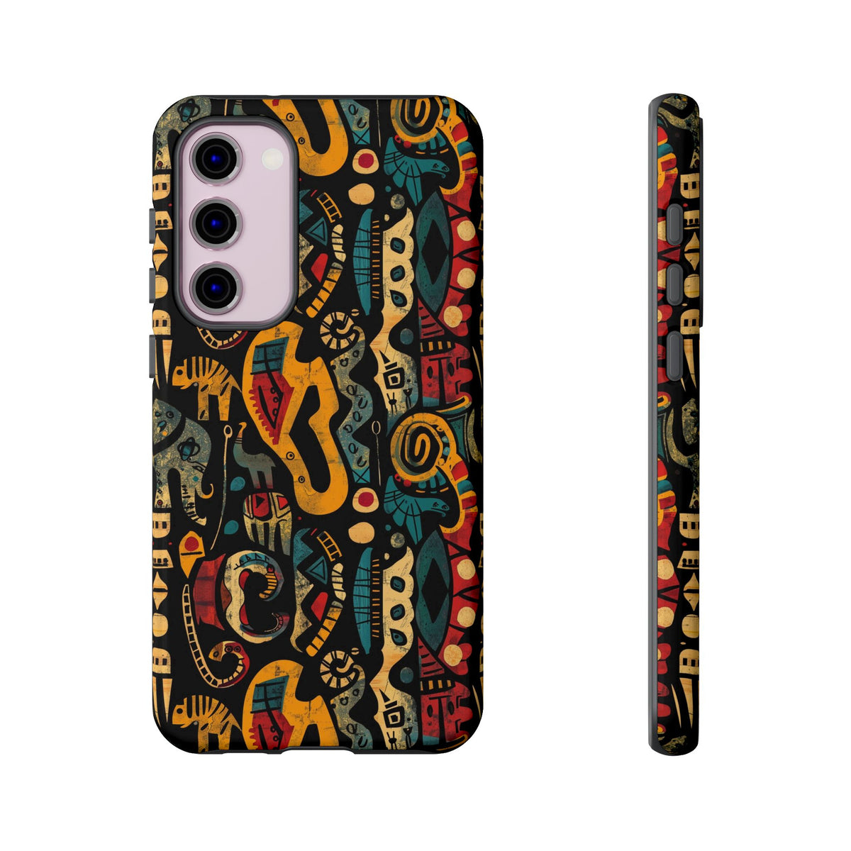 Stylish African Pattern Phone Case – Unique and Vibrant Protection 153