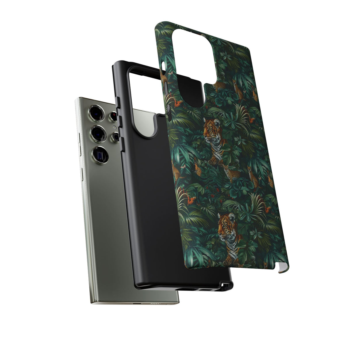 Jungle Pattern Phone Case – Exotic & Lush Design for Your Phone 326