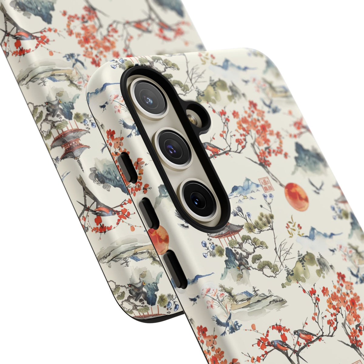 Japanese Pattern Phone Case – Elegant & Timeless Design for Your Phone 120